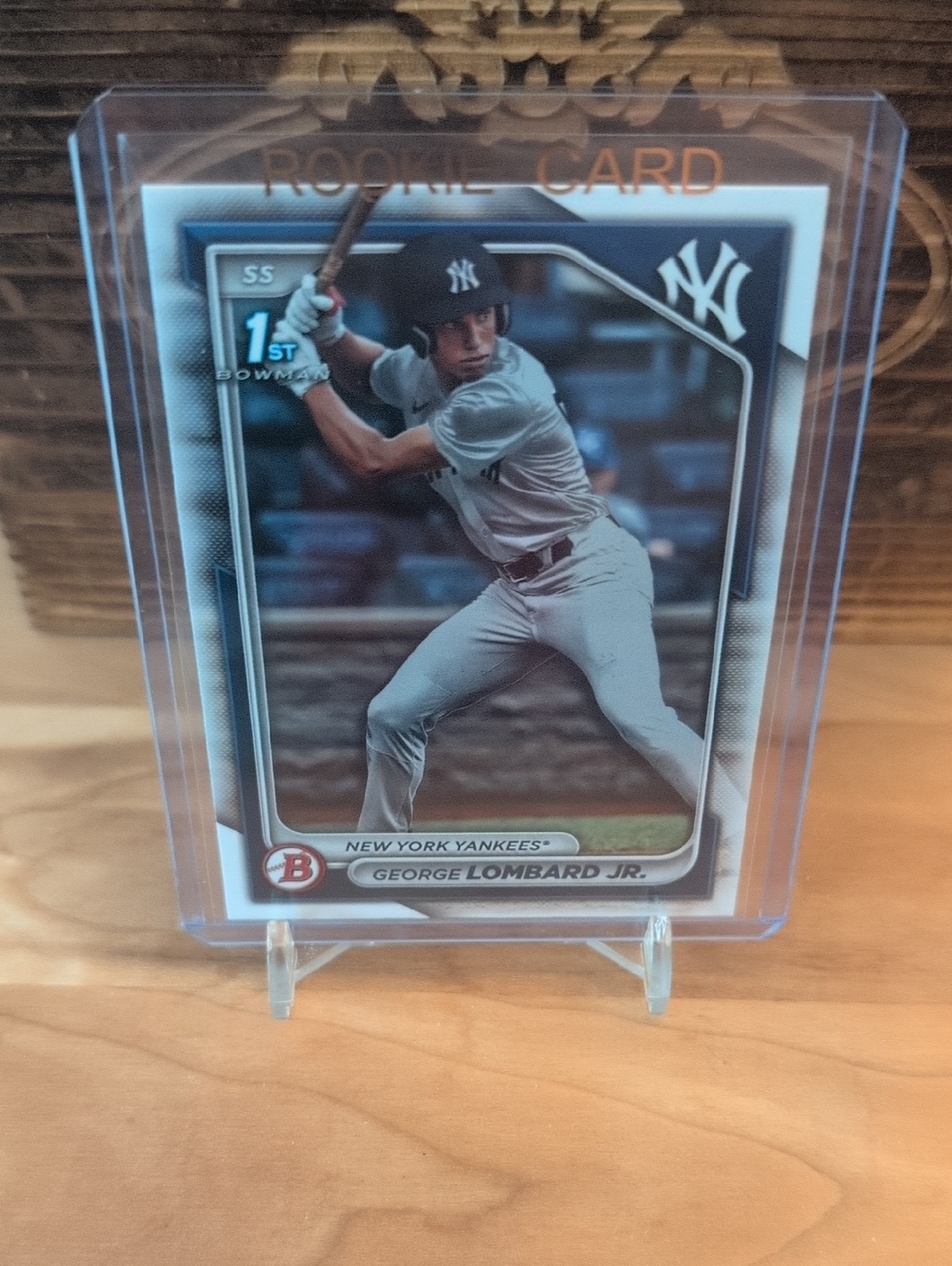 2024 1st Bowman George Lombard Jr. Prospect Rookie Card Yankees